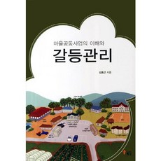 社區共同事業的理解與衝突管理, 金容根 著, 海南