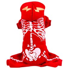 寵物萬聖節連身服, 紅色的