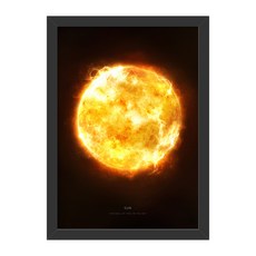 Think Us 北歐風格相框 照片 33 太陽, 黑色