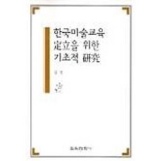 為確立韓國美術教育的基礎研究, 金正 著, 教育科學社