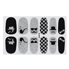 Iko Muschi 美甲貼紙, Q191, 1個