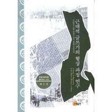 근대적 글쓰기의 형성 과정 연구:논설문의 성립 환경과 문장 모델을 중심으로, 소명출판, 배수찬 저