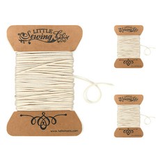 hello moris 燕麥色繩 3入 寬1.2mm x 長12m, 混和顏色, 12m, 3個