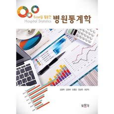 Excel을 활용한병원통계학, 보문각, 김용혁,김창태,오홍준,정성옥,최관덕 공저