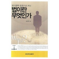 법이란 무엇인가(법사회학 관점으로 보는), 동국대학교출판부, 김도현 저