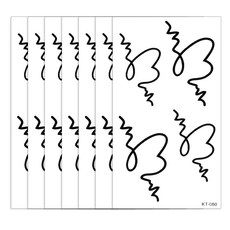 파티복닷컴 타투스티커, KT080, 7개