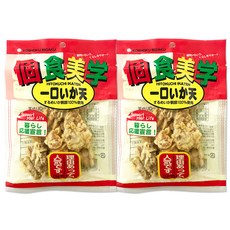 후지야혼텐 히토쿠치 이카텐 오징어 스낵, 34g, 2개