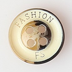HR大鈕扣 喬治敦鈕扣 NO13 11mm, 單一顏色, 12入