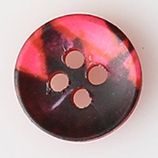 HR大鈕扣 喬治敦鈕扣 NO32 11mm, 混合顏色, 12個