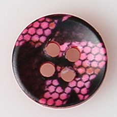 HR大鈕扣 喬治敦鈕扣 NO36 11mm, 混合顏色, 12個