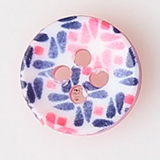 HR大鈕扣 喬治敦鈕扣 NO40 11mm, 混合顏色, 12個