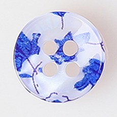 HR大鈕扣 喬治敦鈕扣 NO20 11mm, 混合顏色, 12個