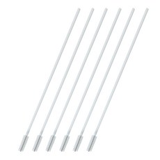 베이비베어 빨대솔 대롱형 6p, 1세트, 화이트