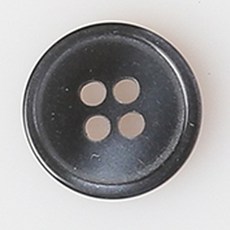 HR大鈕扣 喬治城鈕扣 NO21 11mm, 單一顏色, 12個