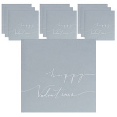情人節快樂倫敦灰卡片 12 x 12cm, 混色, 10張