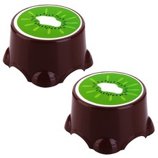 Block Mart水果形狀浴室椅 香蕉 S, 2件