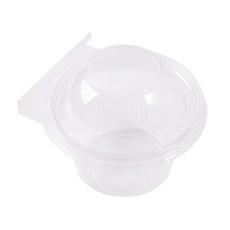 봄91 HY 돔형 밀폐 원터치 과일케이스 11 x 11 x 9 cm, 1개입, 25개