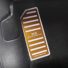카컴 AL 헤어라인 풋레스트 플레이트 화이트베이스타입 골드 스포티지R, 1개