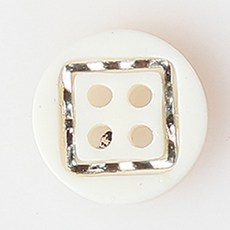 HR大鈕扣 利伯維爾鈕扣 NO45 13mm, 混合顏色, 12個