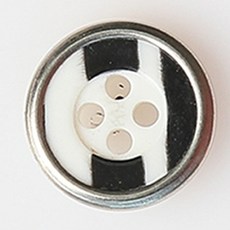 HR大鈕扣 利伯維爾鈕扣 NO47 13mm, 混合顏色, 12個