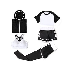 DM 女款 I Love Fit 彩色亮點瑜珈服套裝