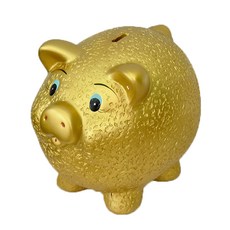 Royal Time 金色豬撲滿 大, 金色, 1個