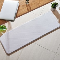 이노하우스 주방 와이드 매트, 애쉬그레이, 1개