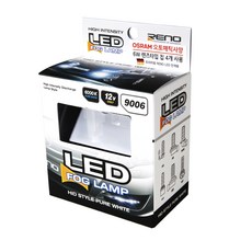 Reno優質LED車用霧燈 9006, 2件, 混色