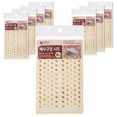 LIVING GOOD 長方形排水孔濾網 16入, 8包