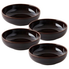 ARTIZEN Fine Stone紫色陶瓷碗 直徑11cm, 混色, 4件