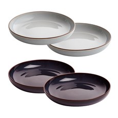 Artisan FS紫色烤盤 21.5cm 2個+灰色烤盤 21.5cm 2個, 混色, 4件