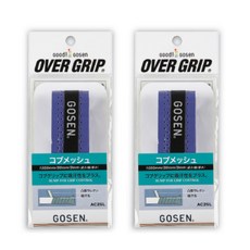 고센 스파이럴 싱글 배드민턴그립 AC-25L 2p, 퍼플, 1세트