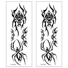 파티복닷컴 레터링 타투스티커, 2개입, B-LD024