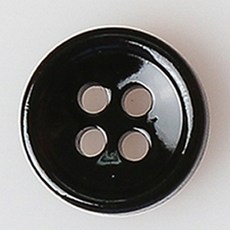 HR大鈕扣 半排鈕扣 NO29 11mm, 單一顏色, 12個