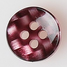 HR大鈕扣 半排鈕扣 NO23 11mm, 混合顏色, 12個