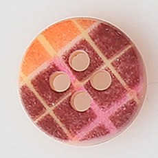 HR大鈕扣 半排鈕扣 NO32 11mm, 混合顏色, 12入