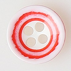 HR大號半排鈕扣 NO12 11mm, 混合色, 12個