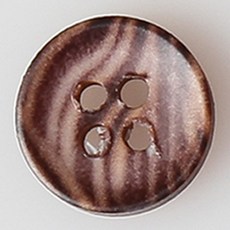 HR大鈕扣 半排鈕扣 NO27 11mm, 混合顏色, 12個