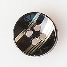 HR大鈕扣 特比利西 NO34 鈕扣 11mm, 混合顏色, 12個