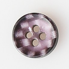 HR大鈕扣 特維利西 NO47 鈕扣 11mm, 混合顏色, 12入
