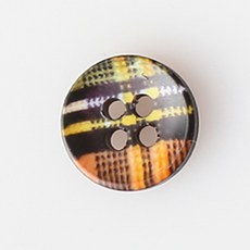 HR大鈕扣 特比利西 NO43 鈕扣 11mm, 混合顏色, 12個