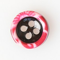 HR大鈕扣 特比利西 NO10 鈕扣 11mm, 混合顏色, 12個