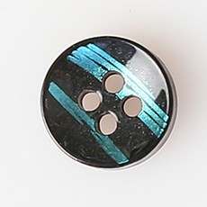 HR大鈕扣 特比利西 NO37 鈕扣 11mm, 混合顏色, 12個