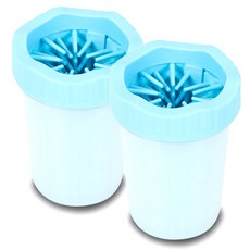 DING DONG PET 犬用腳掌清洗器 L號, 2入, 藍色