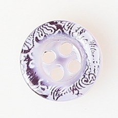 HR大鈕扣 特比利西 NO12 鈕扣 11mm, 混合顏色, 12個