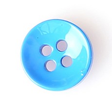 HR大鈕扣 特比利西 NO19 鈕扣 11mm, 單一顏色, 12個