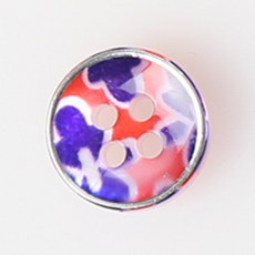 HR大鈕扣 特比利西 NO42 鈕扣 11mm, 混合顏色, 12個