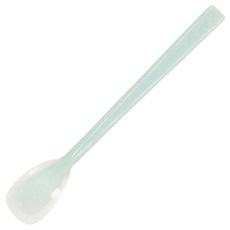 오카베 소프트 터치 실리콘 스푼 인터그레이티트 타입 레귤러, BLUE, 1개
