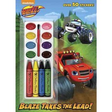 Blaze Takes the Lead! Golden Books