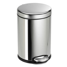 simplehuman 圓形腳踏式垃圾桶 CW1851CB 4.5L, 帕利奇, 1個